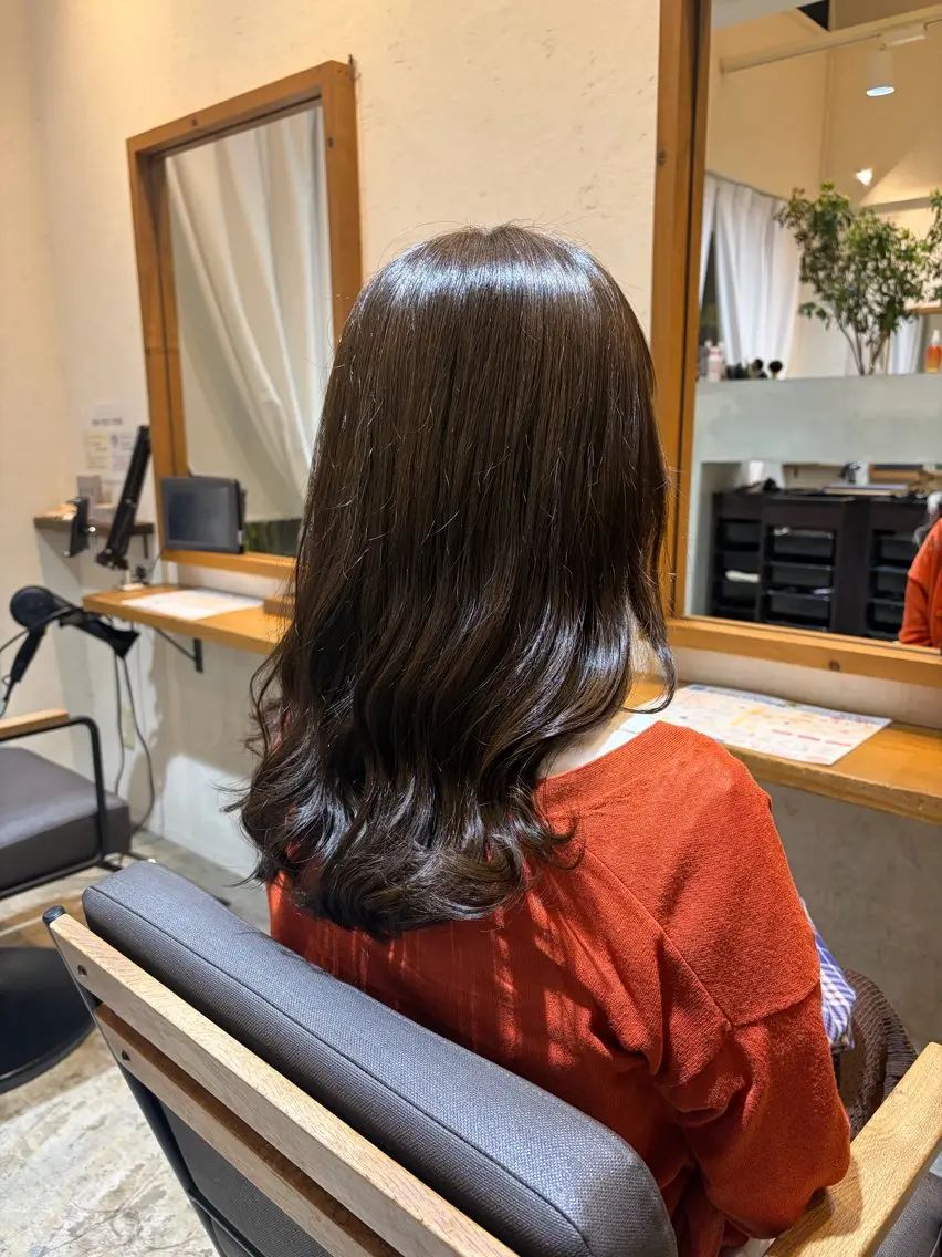 セミロング カラー NAO(ナオ） ショートモデル募集中のヘアスタイル