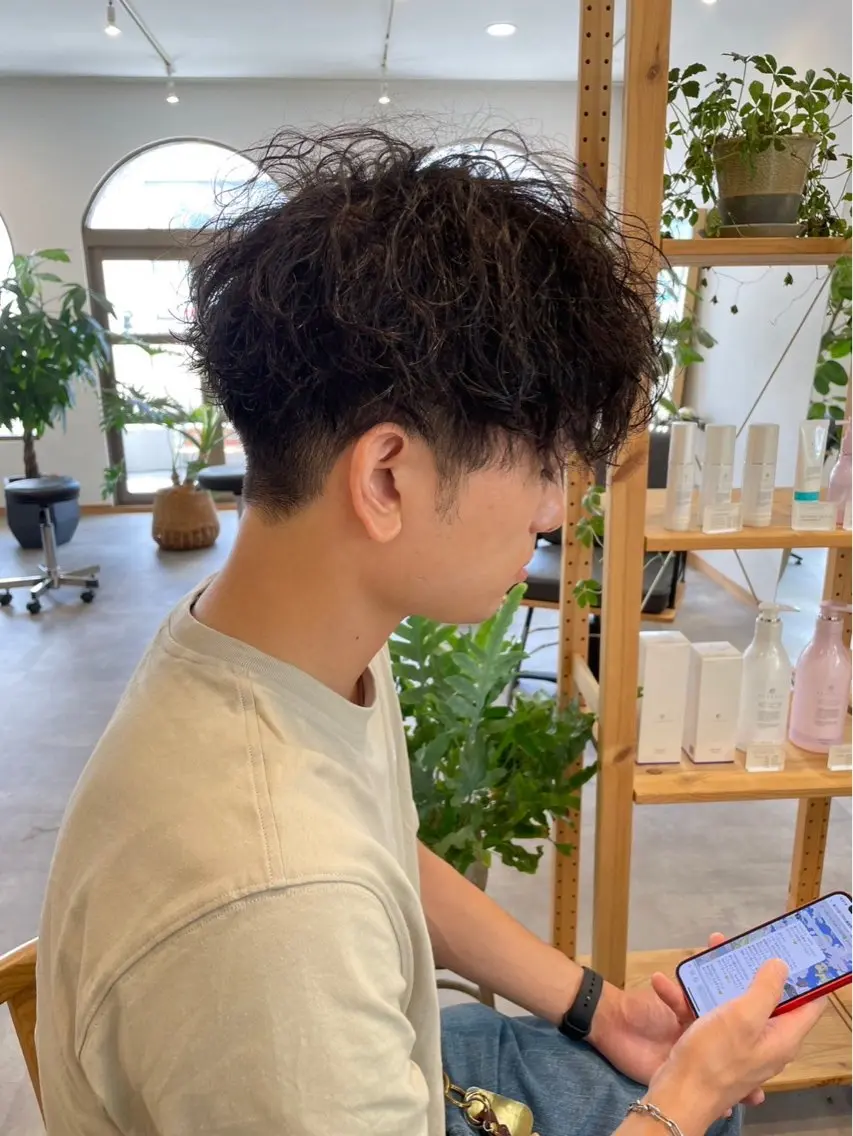 メンズ 由良 龍也のヘアスタイル
