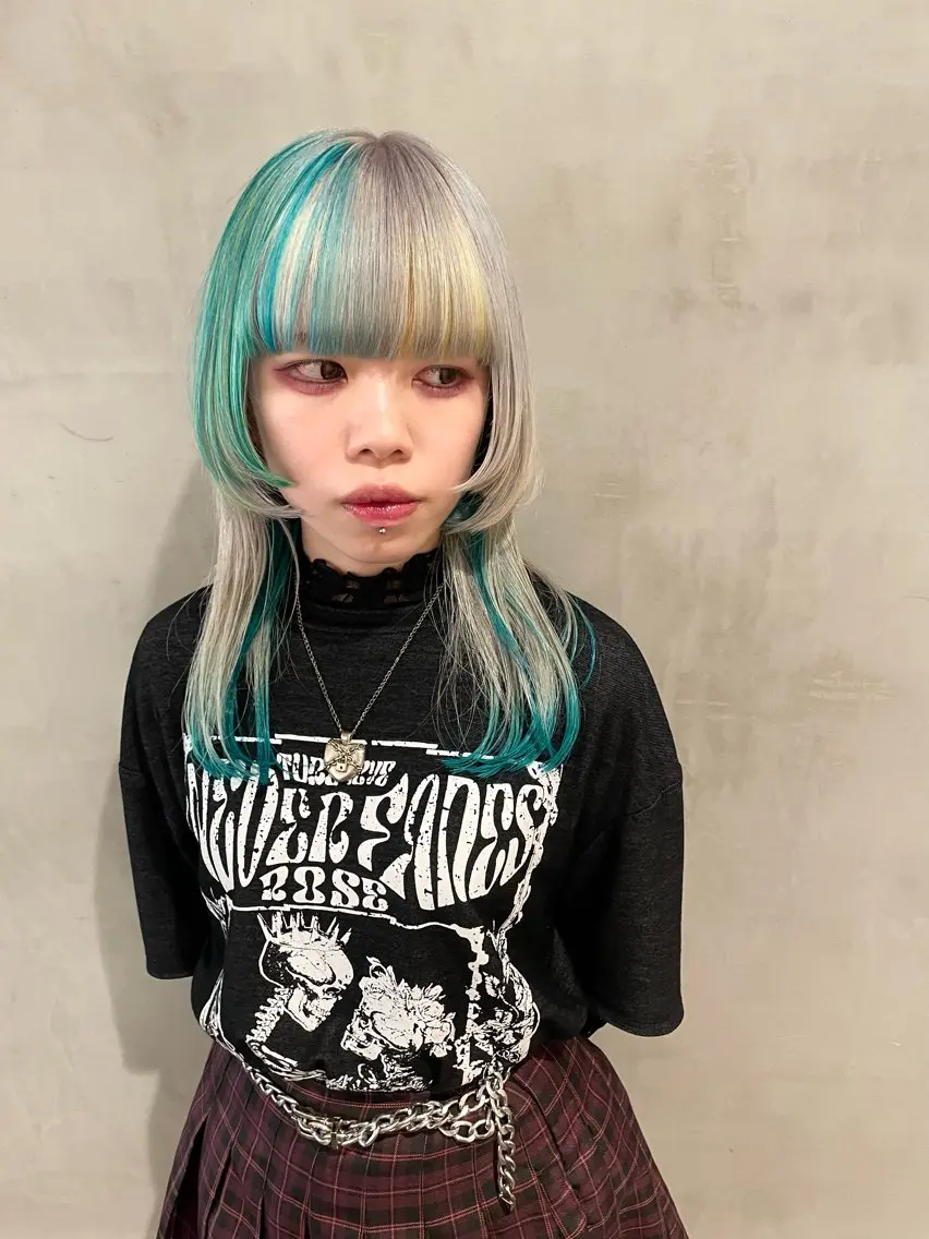 セミロング カラー ヘアカラー トリートメント 優作 〜圧倒的信頼〜のヘアスタイル