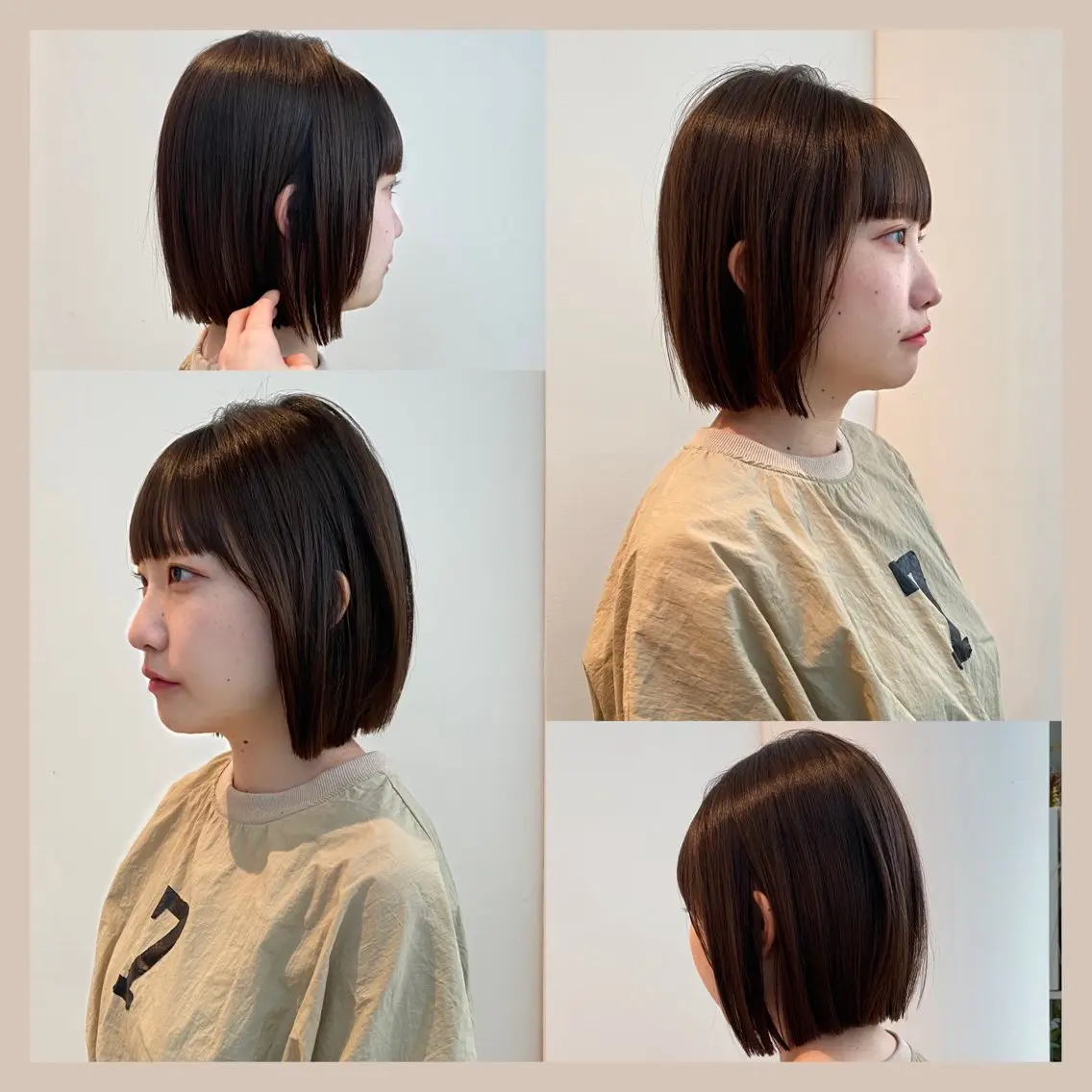 ショート カラー ボブ カット トリートメント mai / linoah˚✧のヘアスタイル