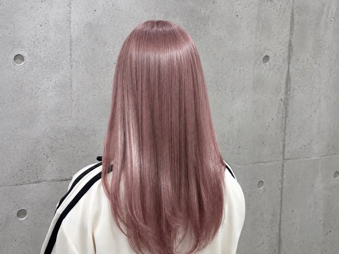 ロング ヘアカラー 推し活カラー/ アレンジ🩵ayaのヘアスタイル