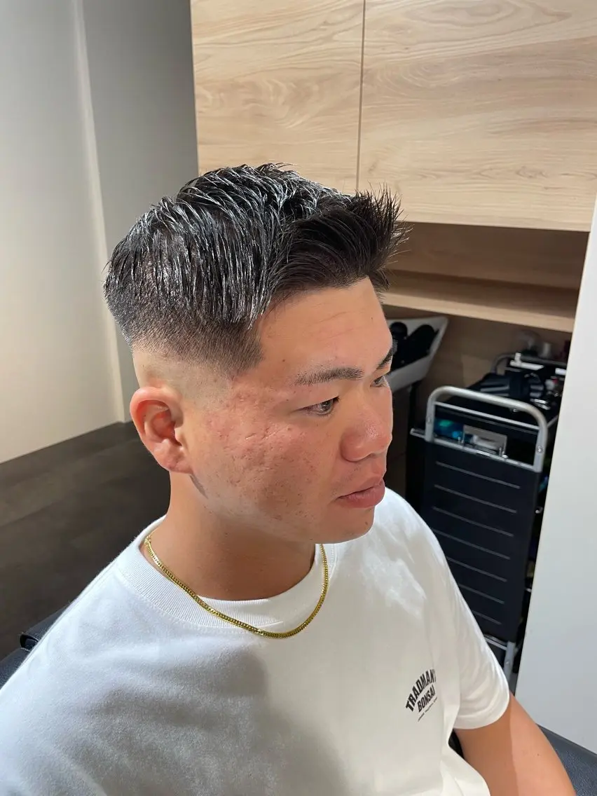 ショート 下山 けいんのヘアスタイル