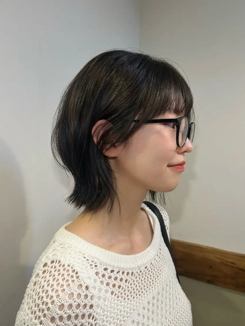 ショート カラー 透明感カラー/ chisaのヘアスタイル