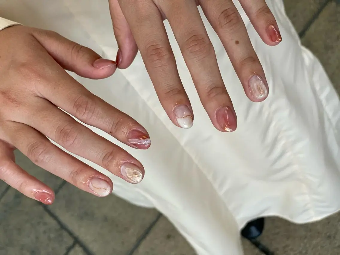 ネイル ハンドネイル nailsalon ∞ ﾐｶﾅﾙ ∞のネイルデザイン