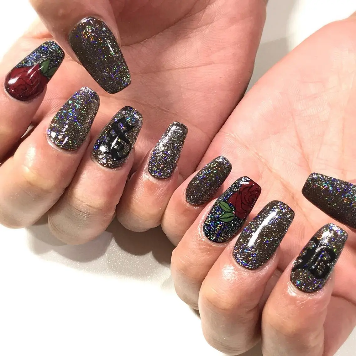 ネイル 渋谷/チップ長さ出し 👑アプレgel-xのネイルデザイン