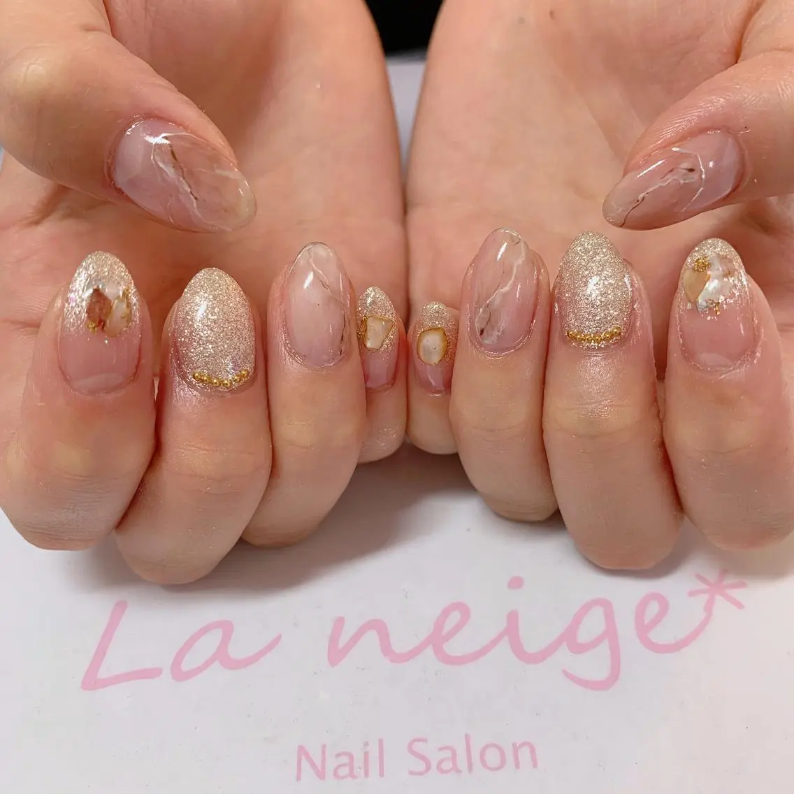 ネイル La neige* yuki 🐩🌙のネイルデザイン