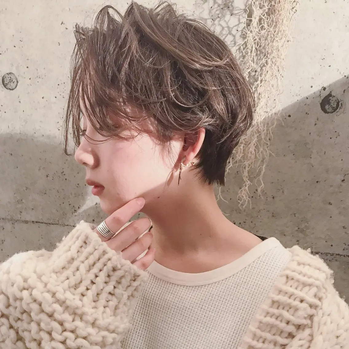 ショート カラー カット ヘアカラー トリートメント ショート/レイヤー なら石井知希のヘアスタイル