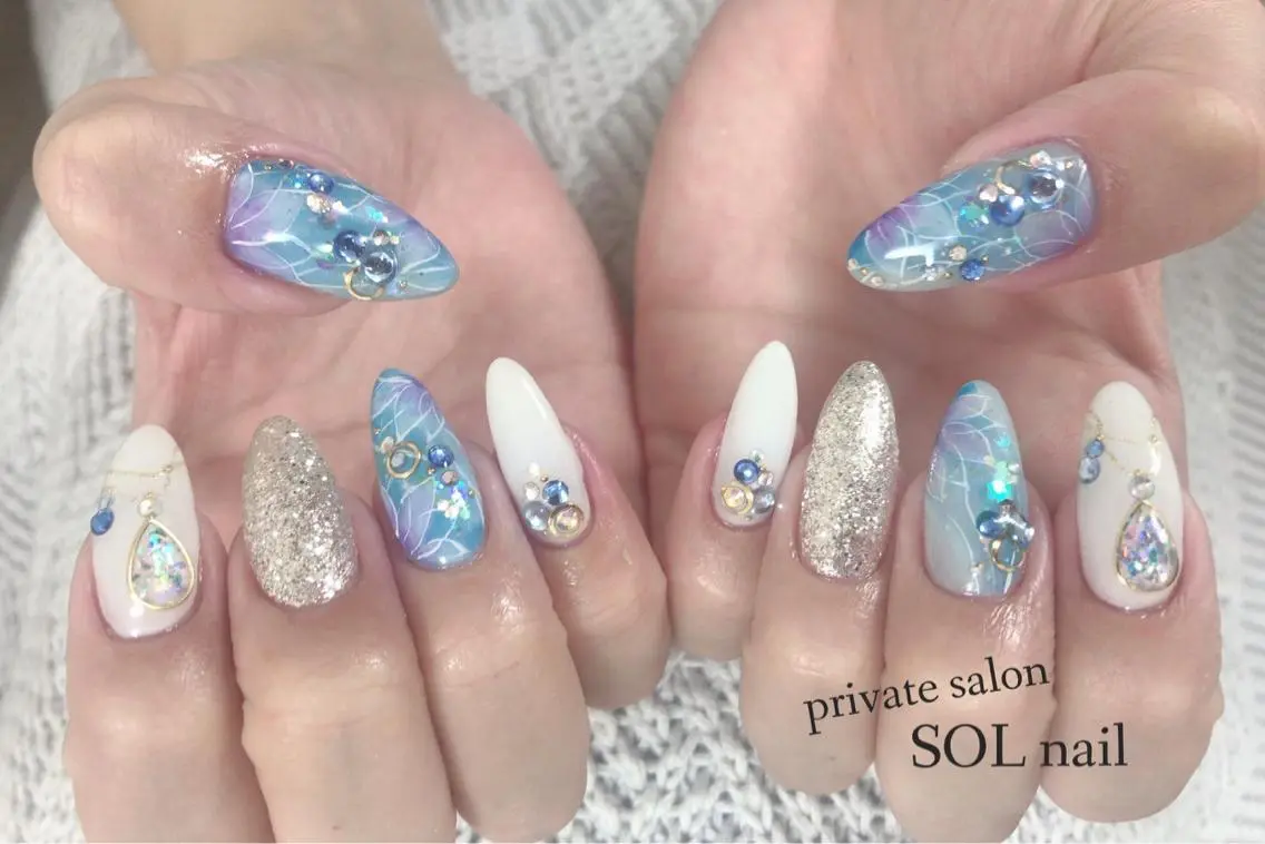 ネイル ハンドネイル SOL NAILのネイルデザイン