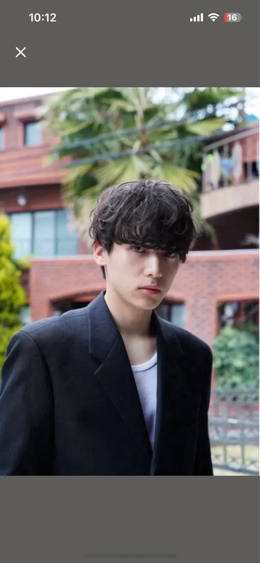 パーマ メンズ fifth 丸山太誠のヘアスタイル