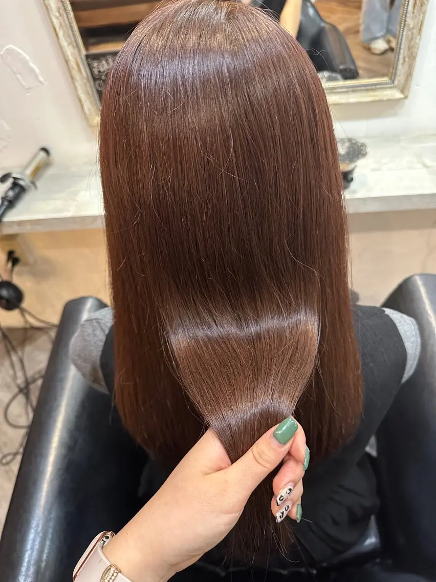 ロング カラー 亀井 結夏🐾 池袋のヘアスタイル