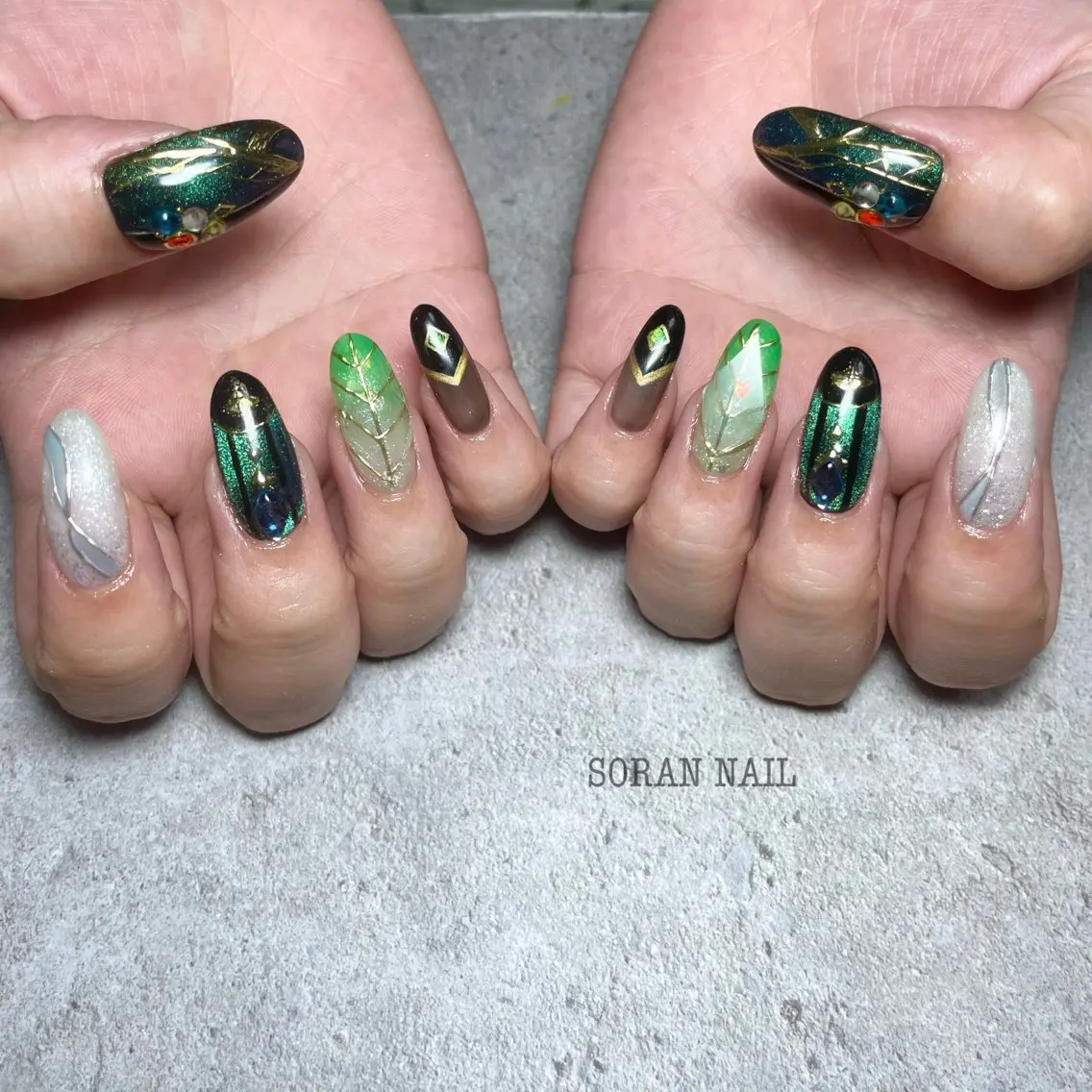 ネイル ハンドネイル soran nailのネイルデザイン