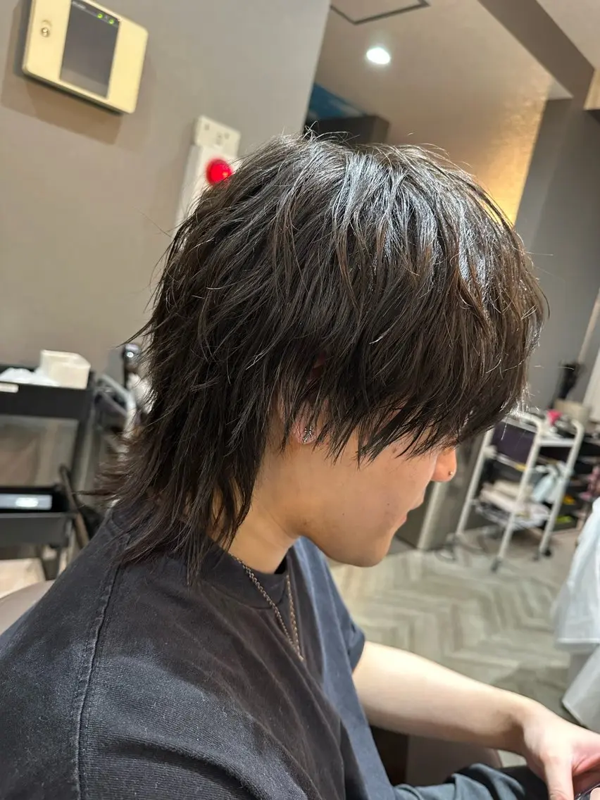 メンズ メンズウルフカット ウルフカット カット 🧊阿部 亮太 🧊 【福島市】のヘアスタイル