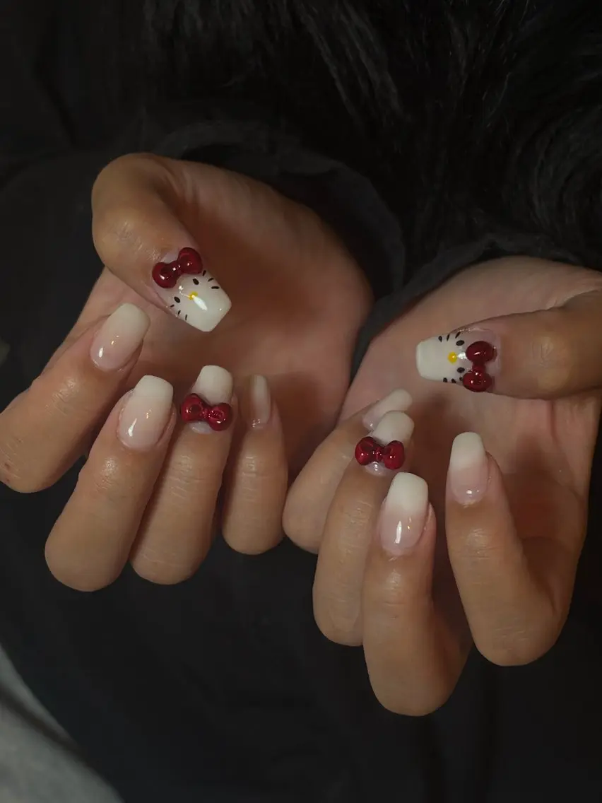 ネイル 長さ出し ジェルネイル 韓国ネイル マグネットネイル 持ち込み ハンドネイル D.dnail🎀 Reinaのネイルデザイン