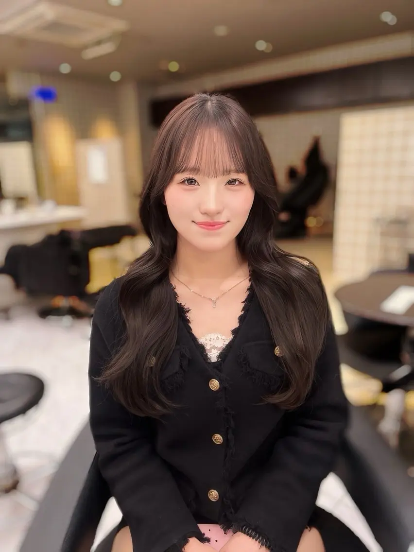 カラー ヘアカラー トリートメント 🥀韓流暖色ヘア 🥀yuzukiのヘアスタイル