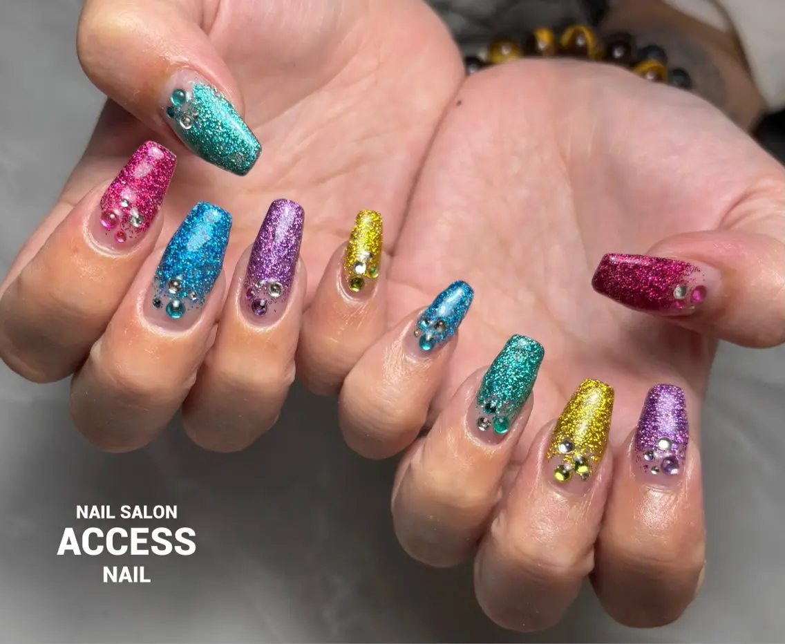 ネイル access nailのネイルデザイン
