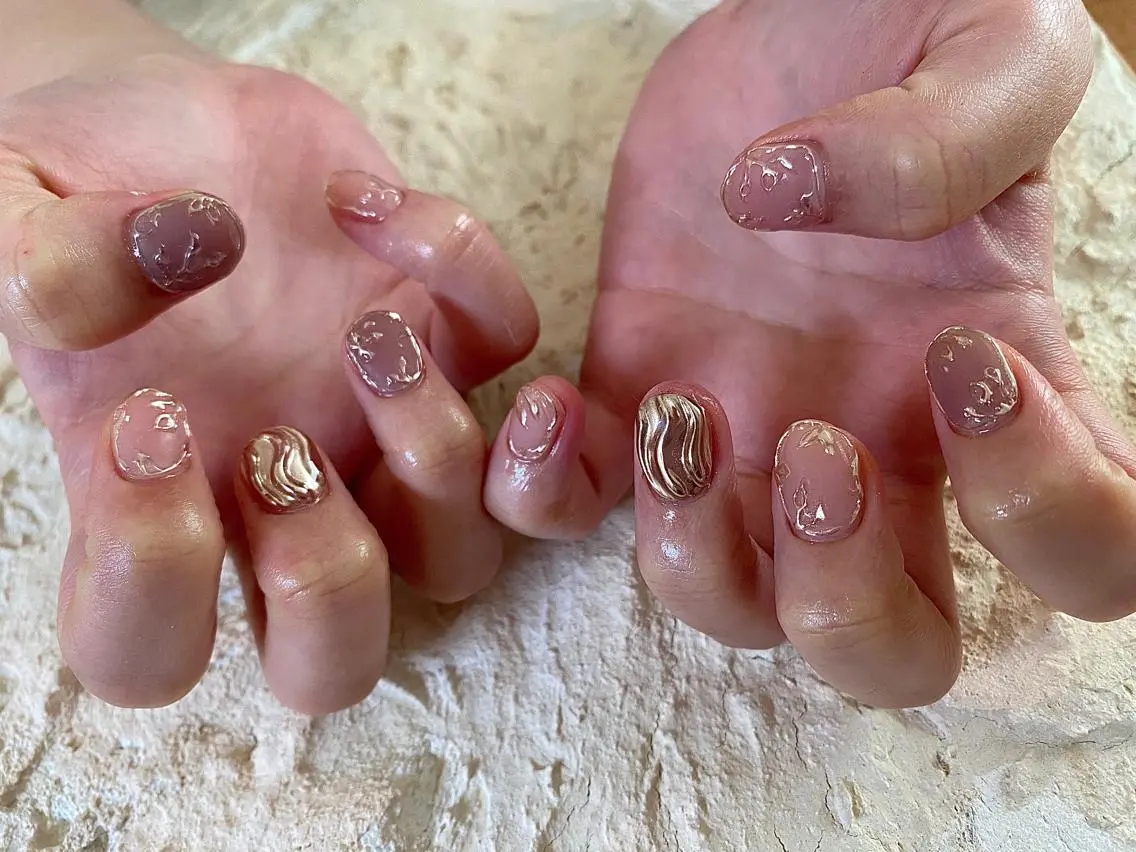 ネイル ハンドネイル and M. nailのネイルデザイン