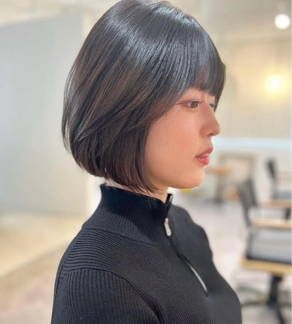 ショート ボブ 髪質改善ストレート Airi🪽🫧のヘアスタイル