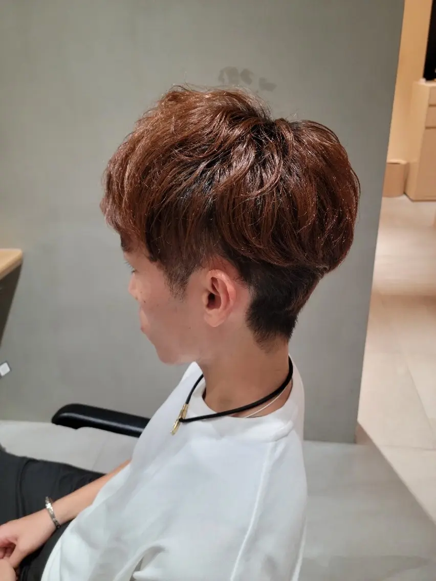 メンズ ショート マッシュ 【メンズ/レディース ✂️】momo🌷のヘアスタイル