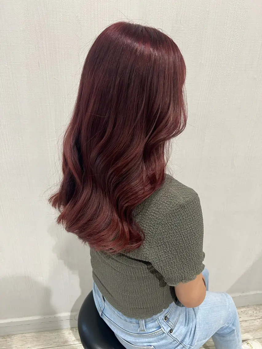 カラー ayumi / 郡山/暖色カラーのヘアスタイル