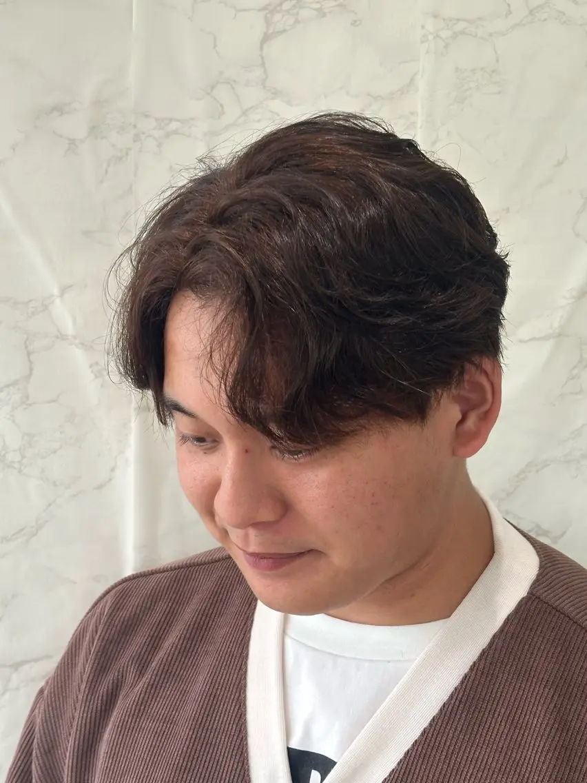ショート パーマ 福本 ルミのヘアスタイル