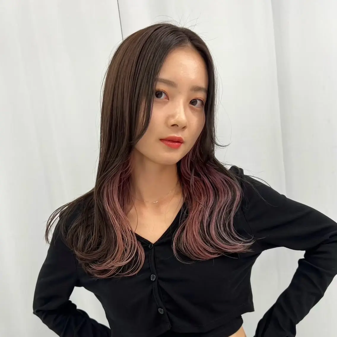 ロング カット ヘアカラー トリートメント 🦋高屋敷陸🦋 レイヤー/ハイトーンのヘアスタイル