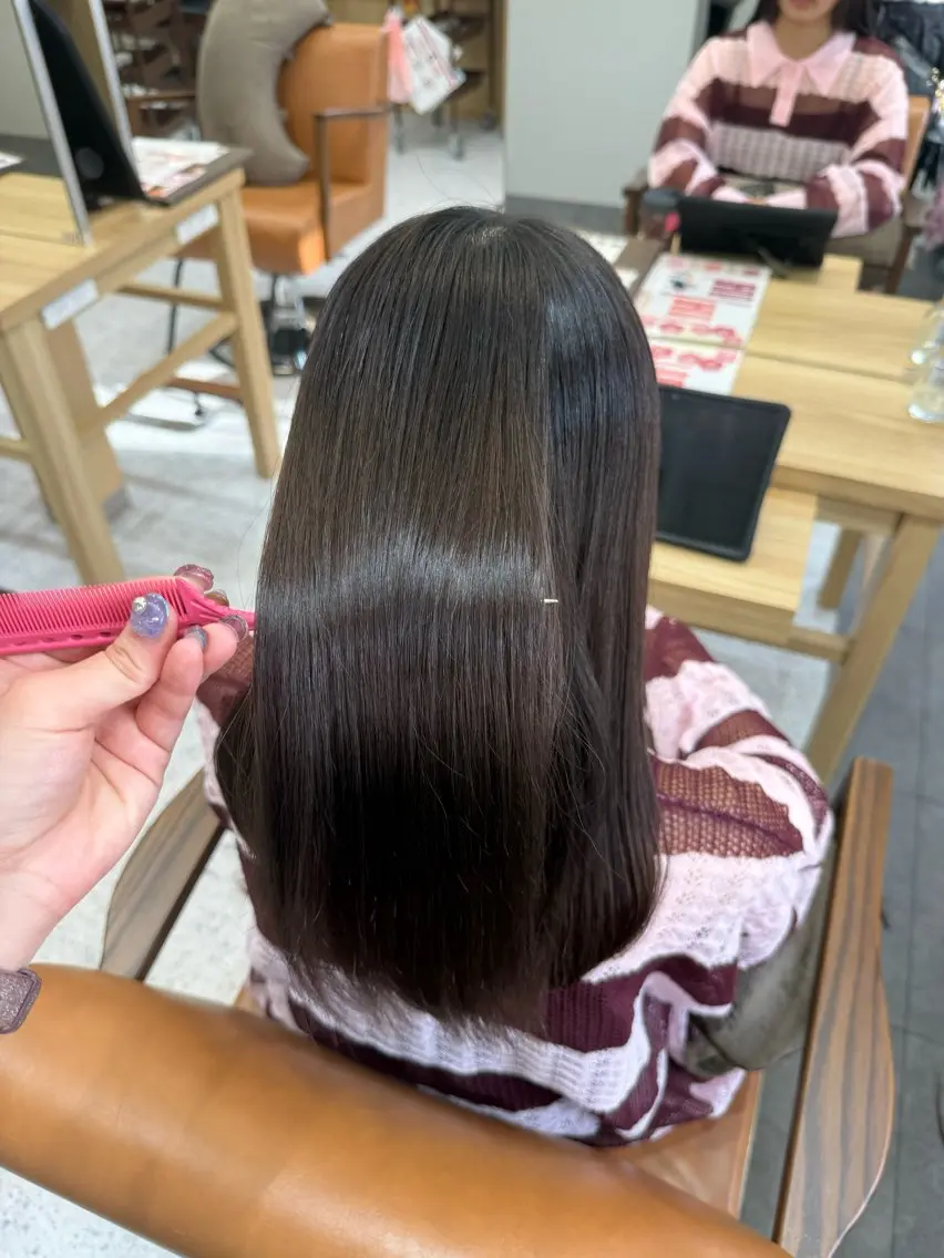 ロング AFLOAT 田中みのりのヘアスタイル