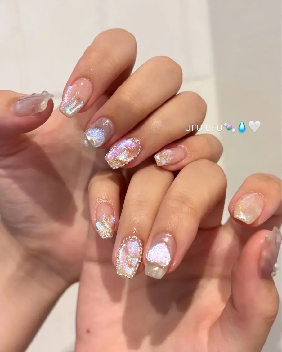 ネイル アートネイル ハート ハンドネイル Ballie/ Mizukiのネイルデザイン