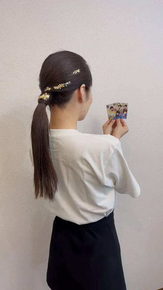 ロング カラー ヘアアレンジ ヘアセット yukimi .のヘアスタイル