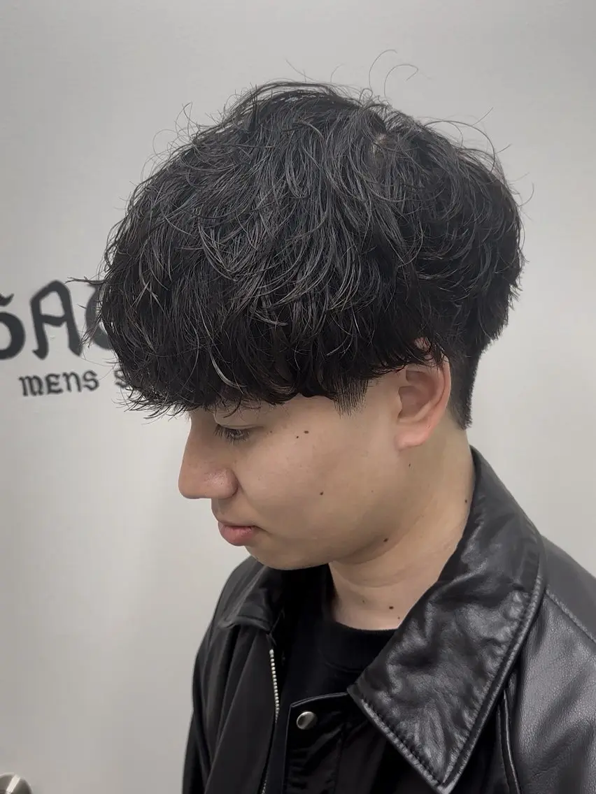 メンズ メンズパーマ 坂口 駿平のヘアスタイル