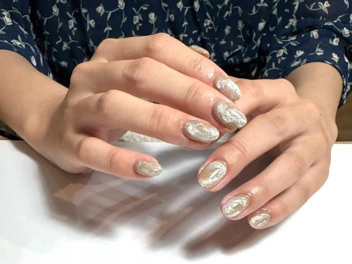 ネイル ハンドネイル MARU NAIL Hinaのネイルデザイン