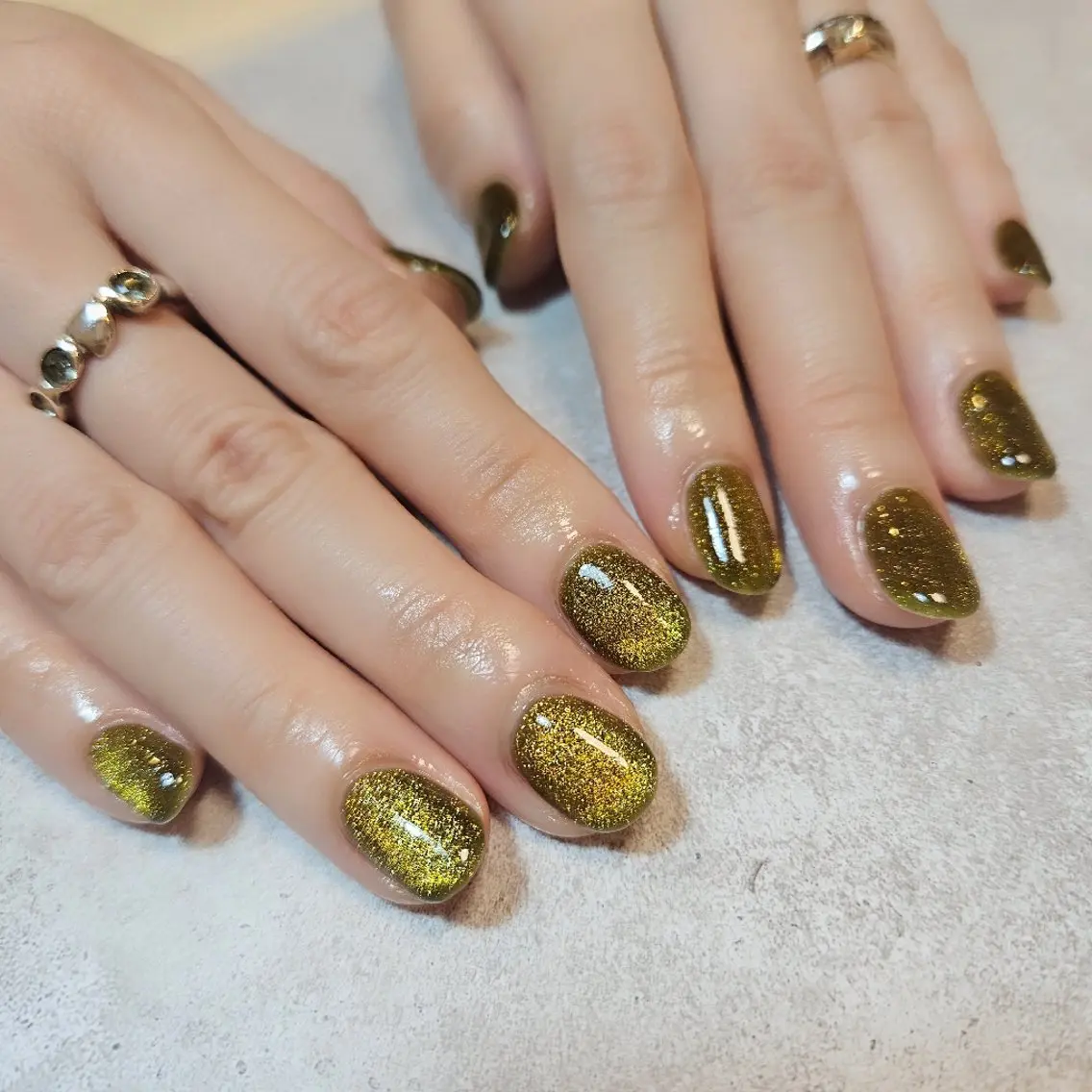 ネイル ジェルネイル マグネットネイル ニュアンスネイル パラジェル ハンドネイル Nailsalon manoのネイルデザイン