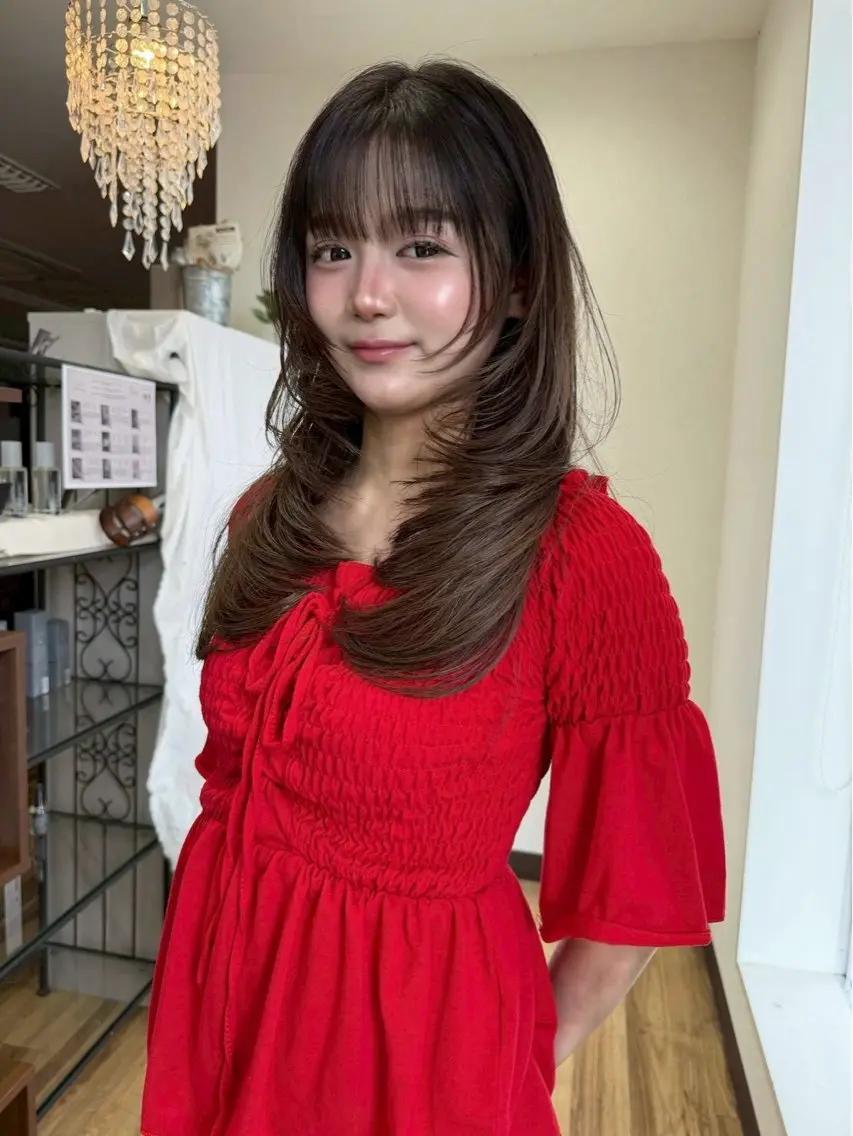 ミディアム カラー ヘアカラー début/ 裕登のヘアスタイル