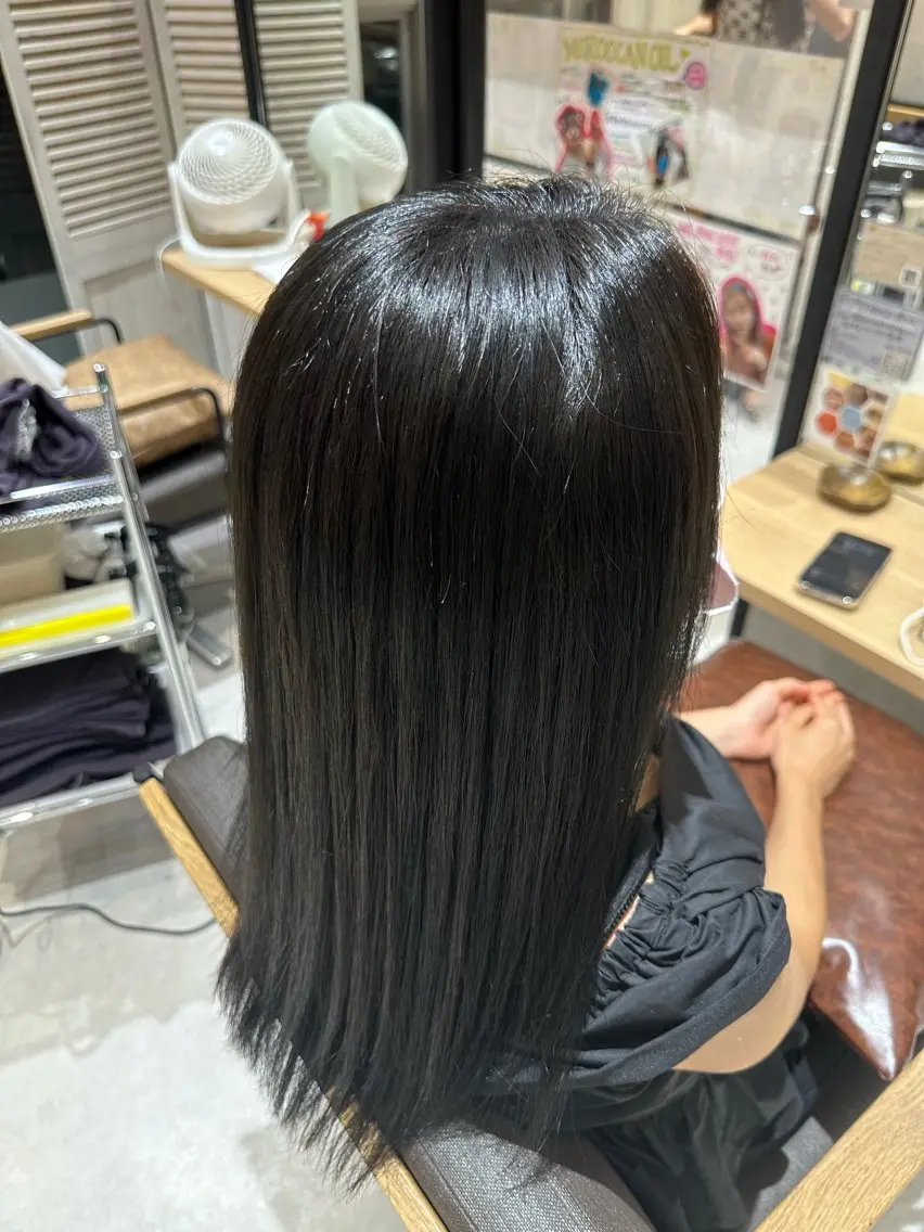 セミロング カラー 🫧のばた /川越/透明感🫧のヘアスタイル