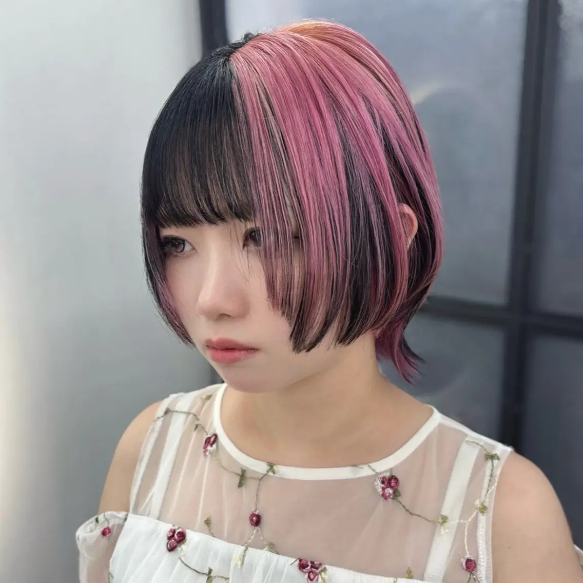 ミディアム カラー ヘアカラー Ren. 🦋デザインカラーのヘアスタイル