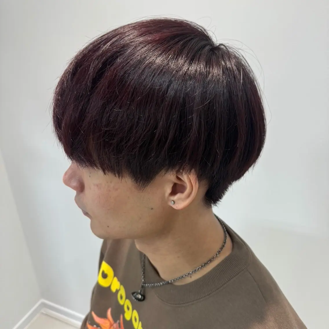 ミディアム カラー メンズ マッシュ 似合わせカット モテ髪メンズパーマ ✂️こゆきのヘアスタイル