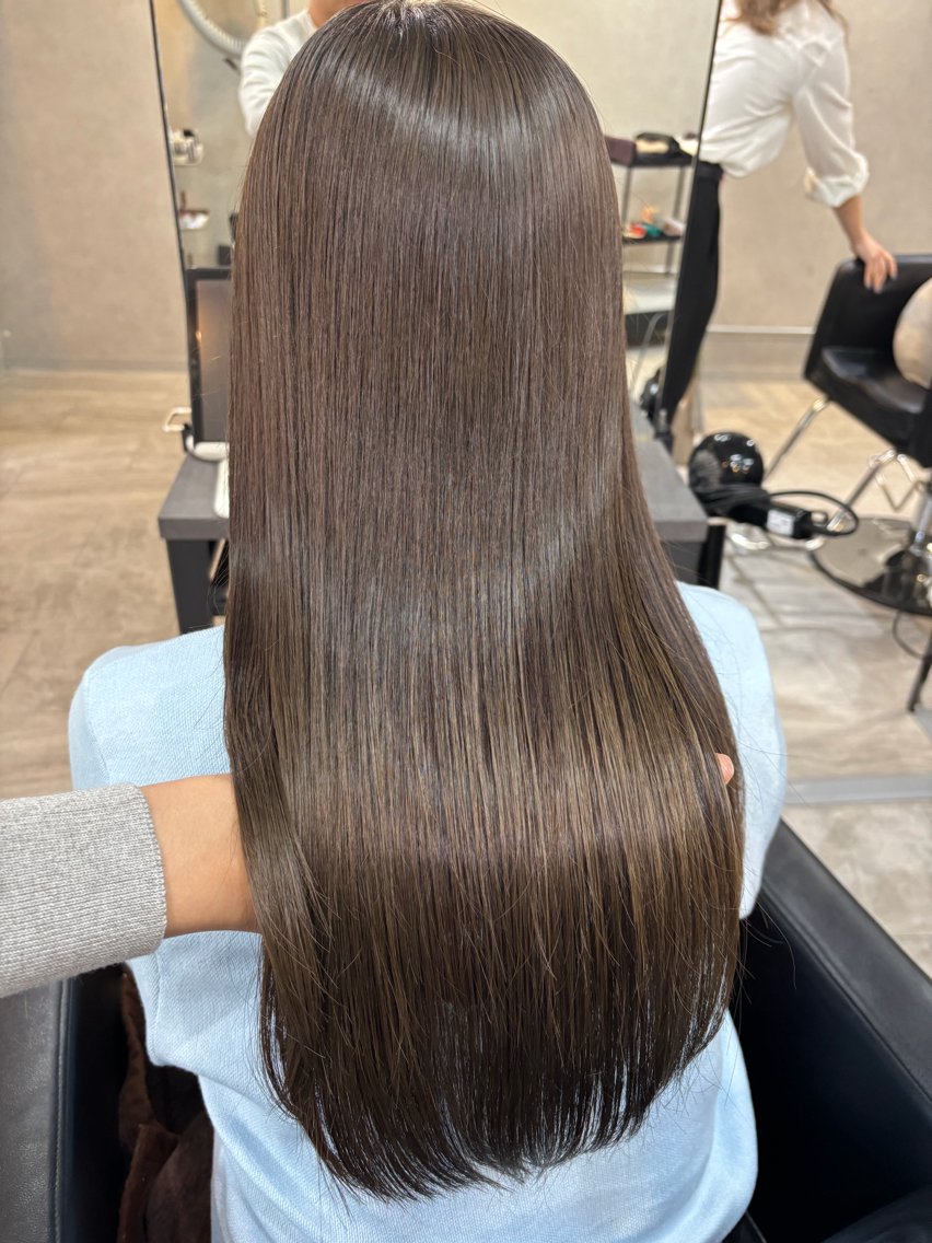 【ミニモ限定】✨カット+透明感カラー+Aujua 2stepトリートメント✨の写真