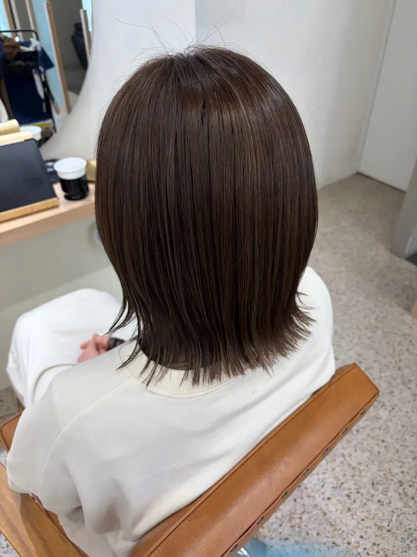ミディアム カラー ユニカバイミリー MISAKI🫧のヘアスタイル