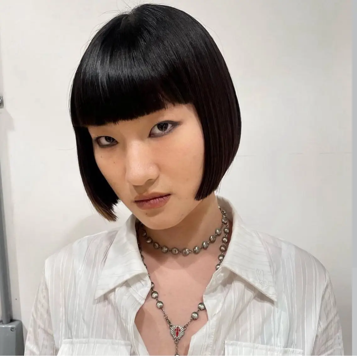 ショート カット デザインカラー⭐︎★ 🐆hyo🐆のヘアスタイル