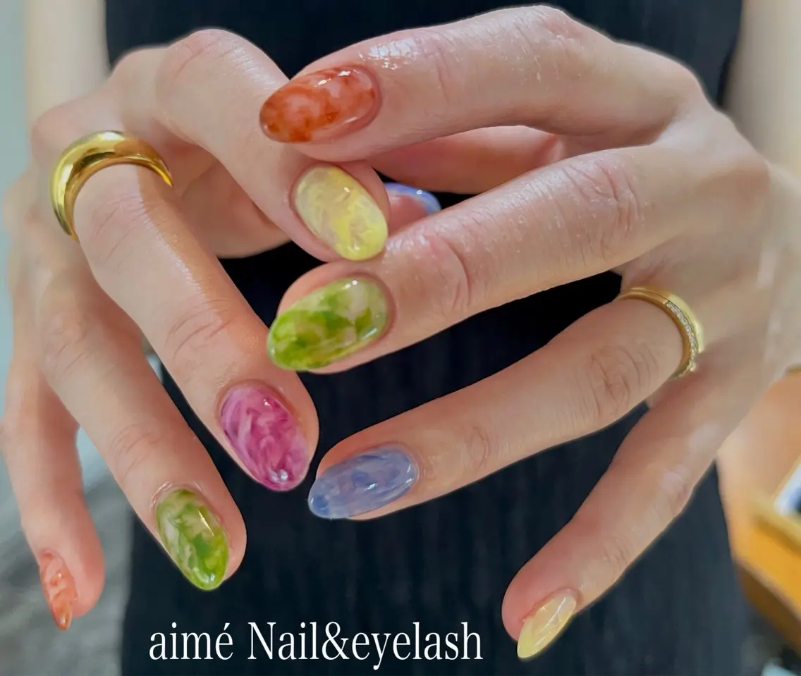 ネイル ハンドネイル bijou Minaのネイルデザイン