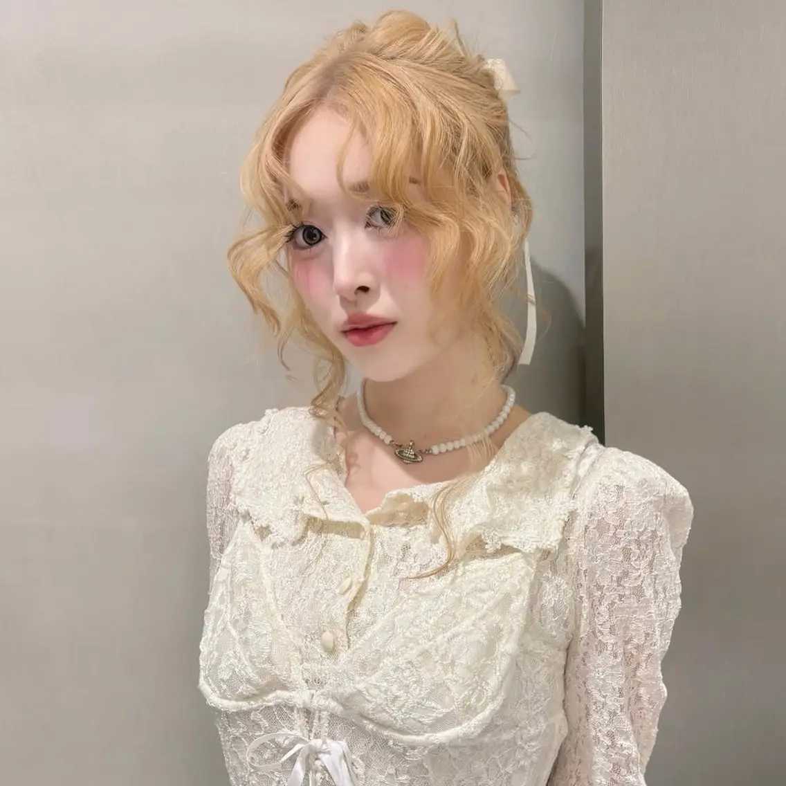 ロング ヘアセット fev ririのヘアスタイル
