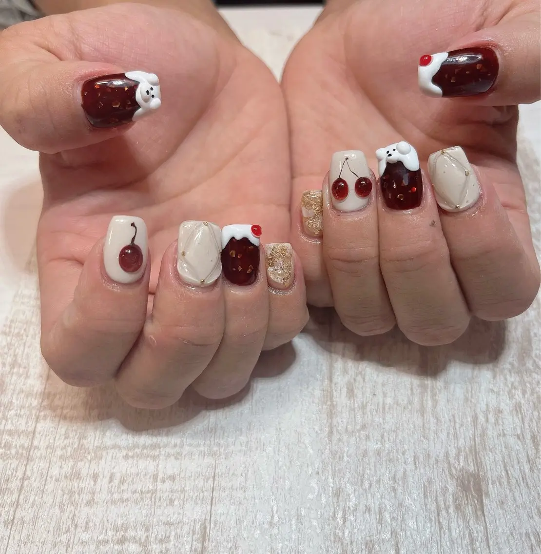 ネイル ハンドネイル LOVE NAIL 💕Sonoのネイルデザイン