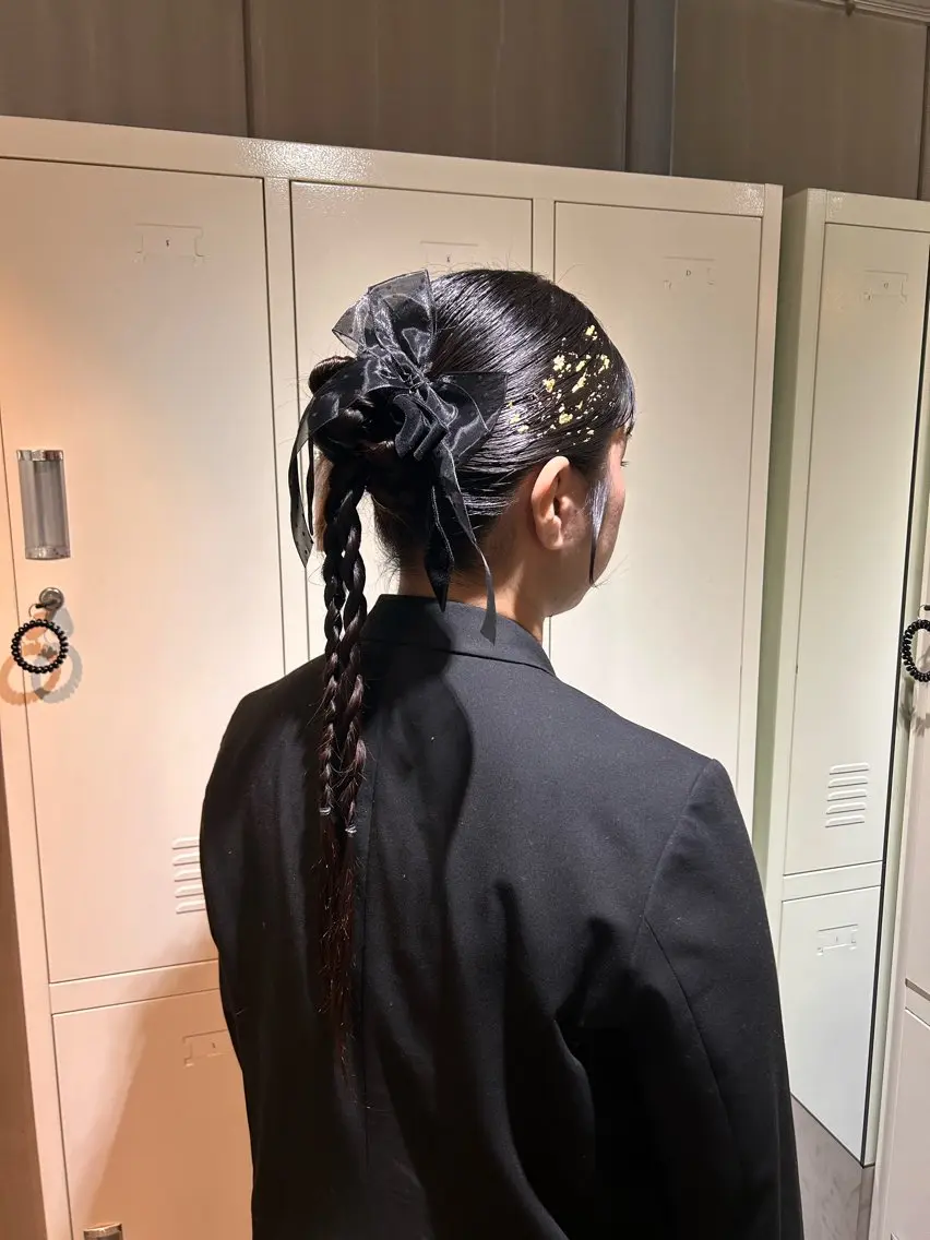 ヘアアレンジ ヘアセット F.O.F やまおか りおのヘアスタイル