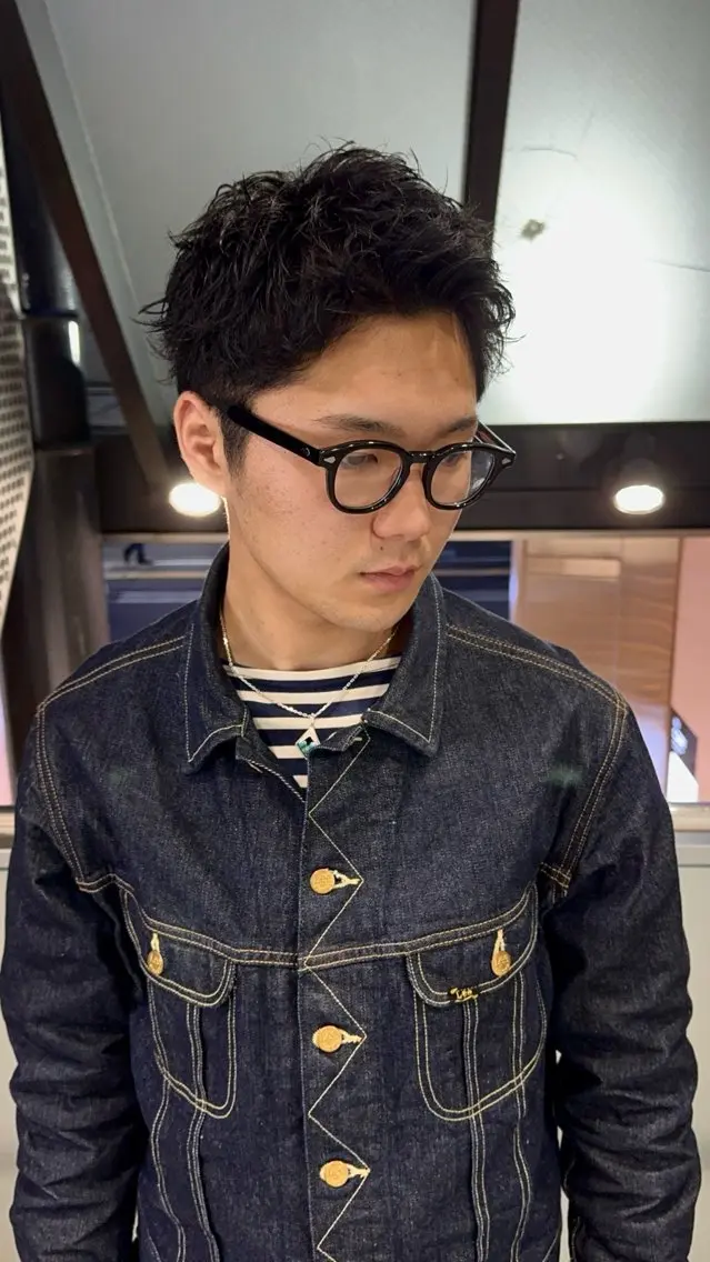 メンズ スパイキーショート 🏁片倉 玲旺🏁のヘアスタイル