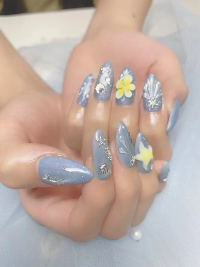 ネイル ハンドネイル Nailsalon Blueのネイルデザイン
