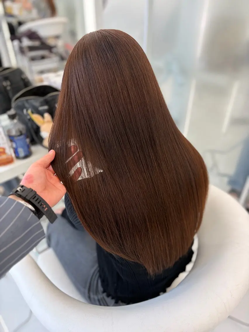 ロング トリートメント 藤社 烈のヘアスタイル