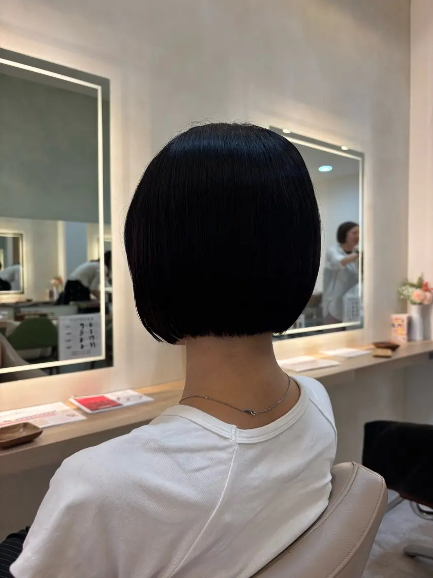 ショート 目黒・不動前 カットモデル/モモカのヘアスタイル