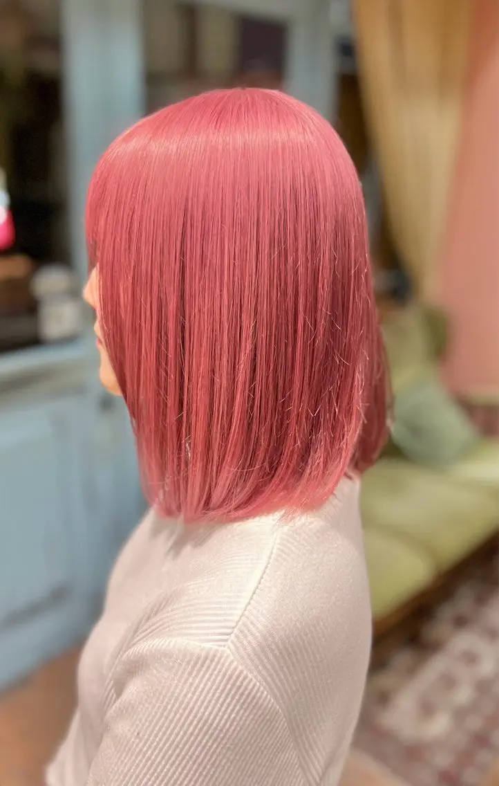 ハイケアブリーチ+オンカラー+カット　ヘアケアマイスターが作るハイケアダメージレスブリーチ！の写真