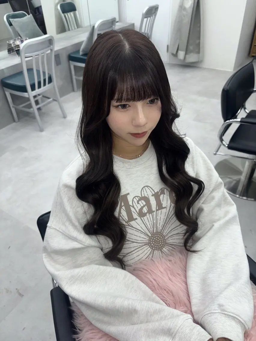 ロング カラー ヘアアレンジ メンズ エクステ カット ヘアカラー トリートメント エクステ ヘアセット 羽エク指名No1✨️ シールエク🌙しぇるのヘアスタイル
