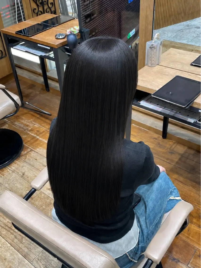 ロング カラー 鈴木 美希のヘアスタイル