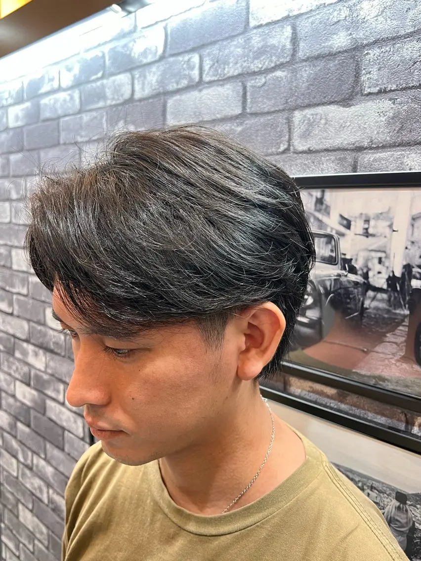 ミディアム メンズ専用 佐々木のヘアスタイル